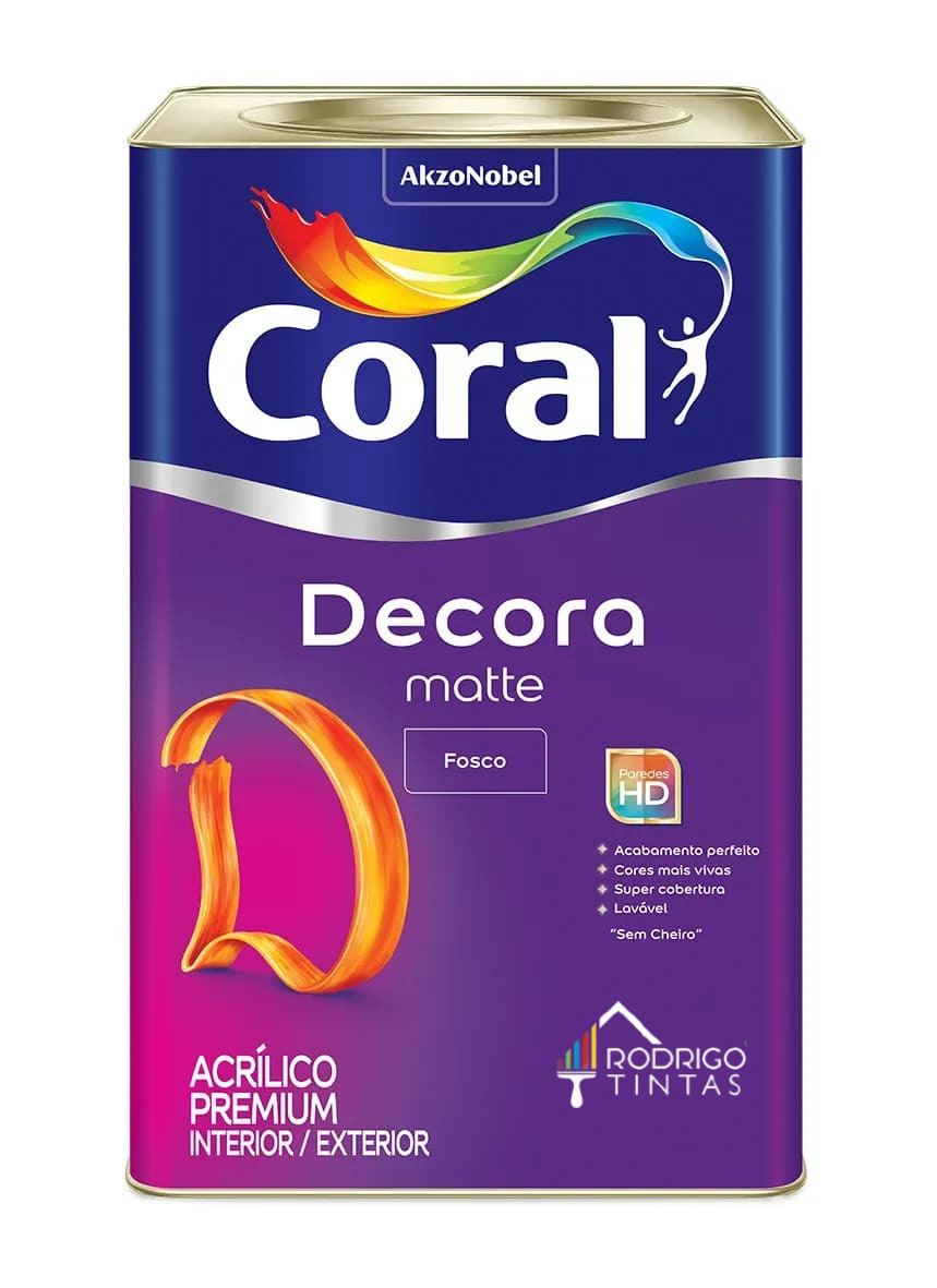 Tinta Acrílica Premium Decora Matte